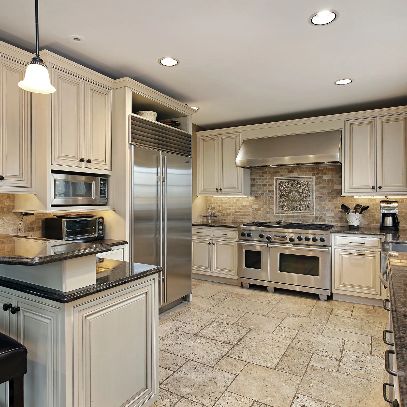 cabinets_tileFloor Cabinets | Cherry City Interiors and Design