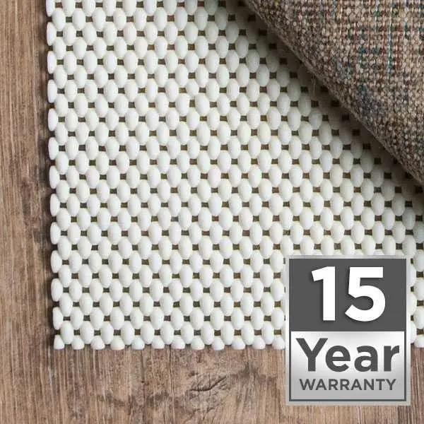 15 years warranty rug pad | Cherry City Interiors and Design