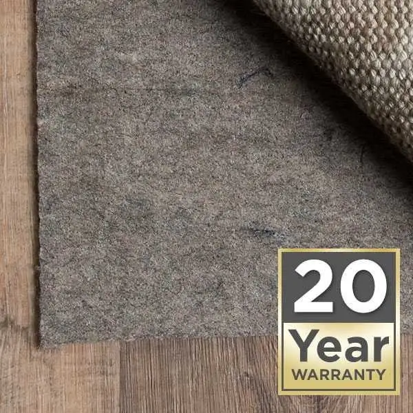 20 years warranty rug pad | Cherry City Interiors and Design