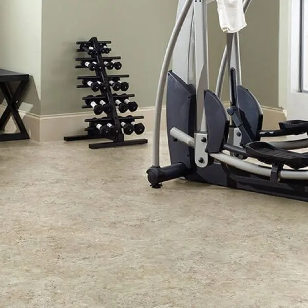 Flooring for Gym room | Cherry City Interiors and Design