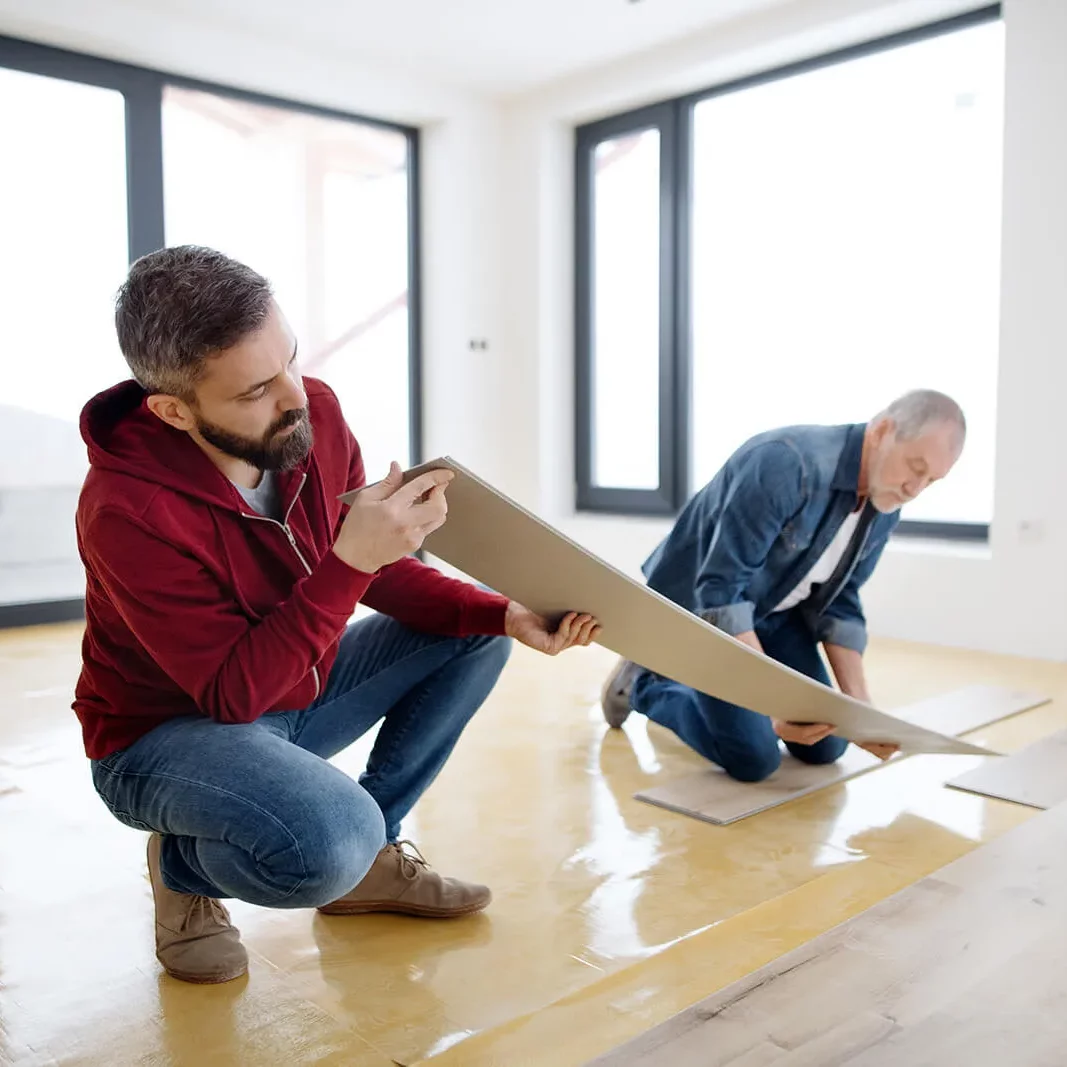 Vinyl Installation | Cherry City Interiors and Design